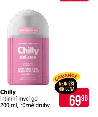 Chilly intimní mycí gel