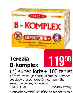 Doplněk stravy B-komplex super forte + Terezia