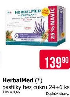 Pastilky při nachlazení HerbalMed Dr. Weiss