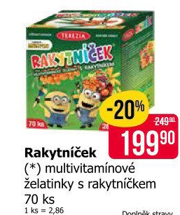 Vitamíny pro děti Rakytníček Terezia