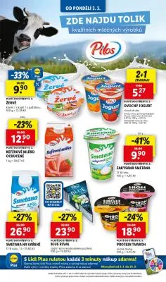 akční leták Lidl 3.3.2025-5.3.2025