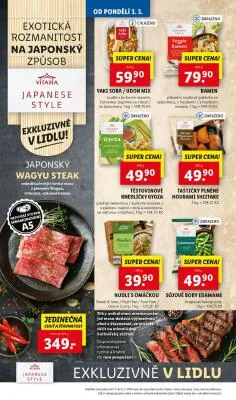 akční leták Lidl 3.3.2025-5.3.2025