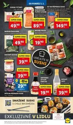 akční leták Lidl 3.3.2025-5.3.2025