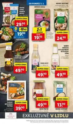 akční leták Lidl 3.3.2025-5.3.2025
