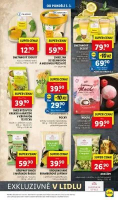 akční leták Lidl 3.3.2025-5.3.2025