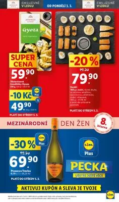 akční leták Lidl 3.3.2025-5.3.2025