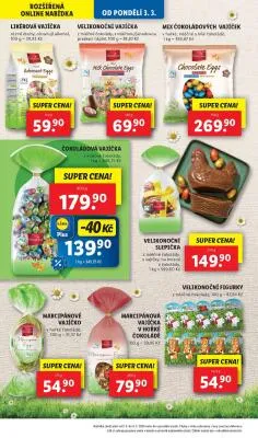 akční leták Lidl 3.3.2025-5.3.2025