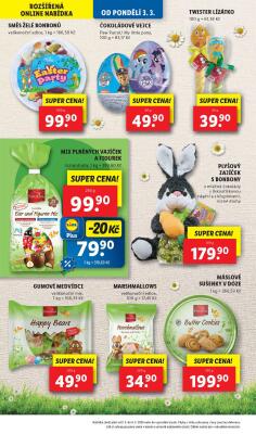akční leták Lidl 3.3.2025-5.3.2025