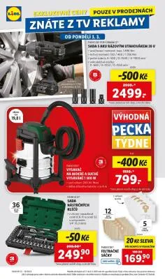 akční leták Lidl 3.3.2025-5.3.2025