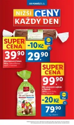 akční leták Lidl 3.3.2025-5.3.2025