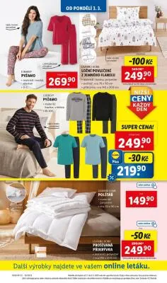 akční leták Lidl 3.3.2025-5.3.2025