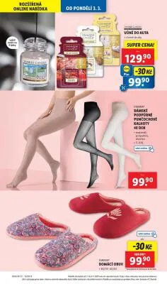 akční leták Lidl 3.3.2025-5.3.2025