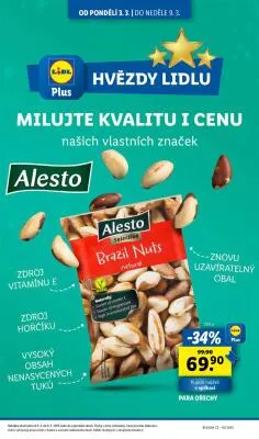 akční leták Lidl 3.3.2025-5.3.2025