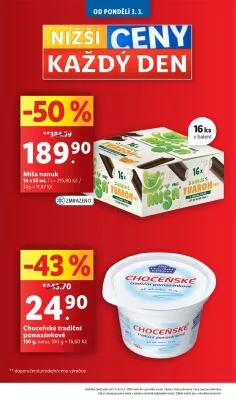 akční leták Lidl 3.3.2025-5.3.2025