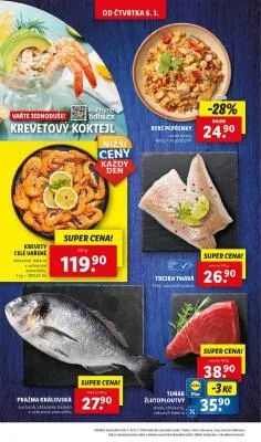 akční leták Lidl 6.3.2025-9.3.2025