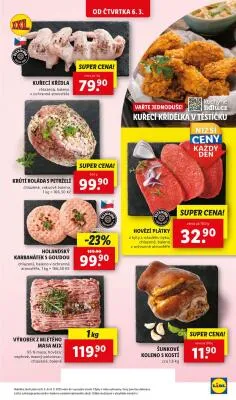 akční leták Lidl 6.3.2025-9.3.2025
