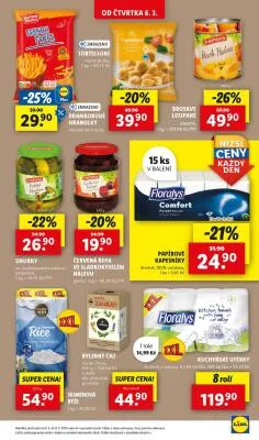 akční leták Lidl 6.3.2025-9.3.2025