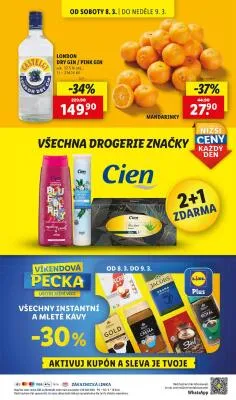 akční leták Lidl 6.3.2025-9.3.2025