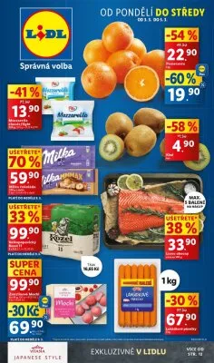 akční leták Lidl 3.3.2025-9.3.2025