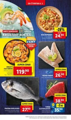 akční leták Lidl 6.3.2025-9.3.2025