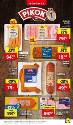akční leták Lidl 6.3.2025-9.3.2025