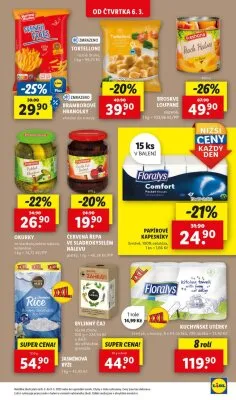 akční leták Lidl 6.3.2025-9.3.2025