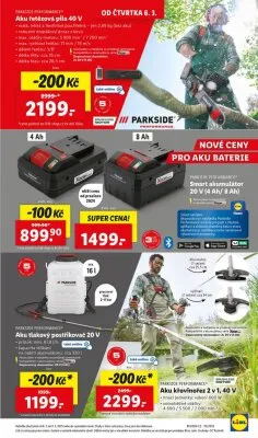 akční leták Lidl 6.3.2025-9.3.2025