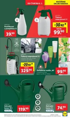 akční leták Lidl 6.3.2025-9.3.2025