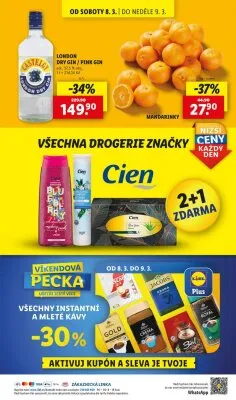 akční leták Lidl 6.3.2025-9.3.2025