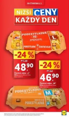 akční leták Lidl 6.3.2025-9.3.2025