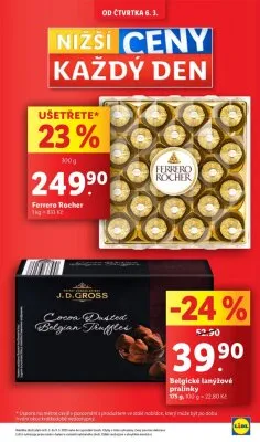 akční leták Lidl 6.3.2025-9.3.2025