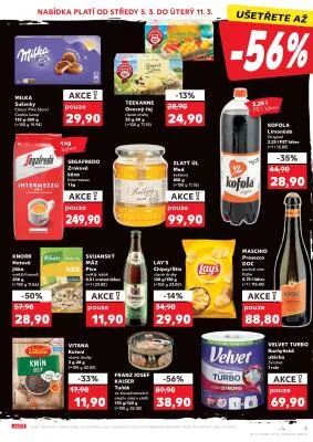akční leták Kaufland 5.3.2025-11.3.2025