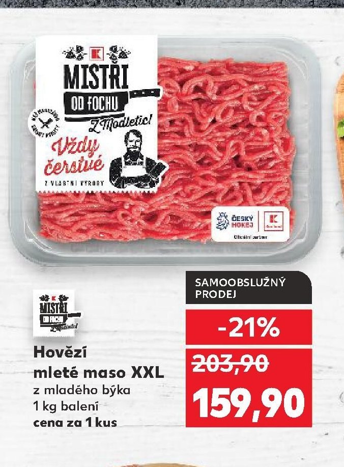 Hovězí mleté maso XXL