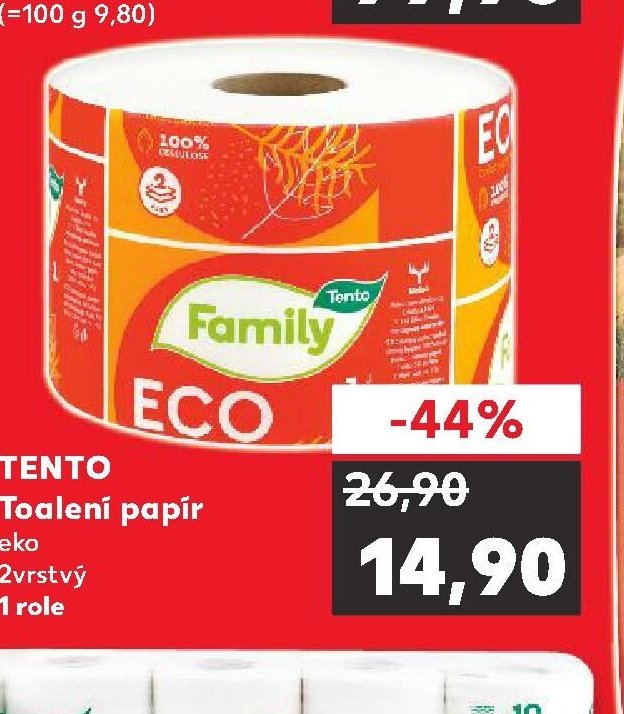 TENTO Toaletní papír eko