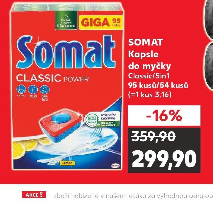 SOMAT Kapsle do myčky