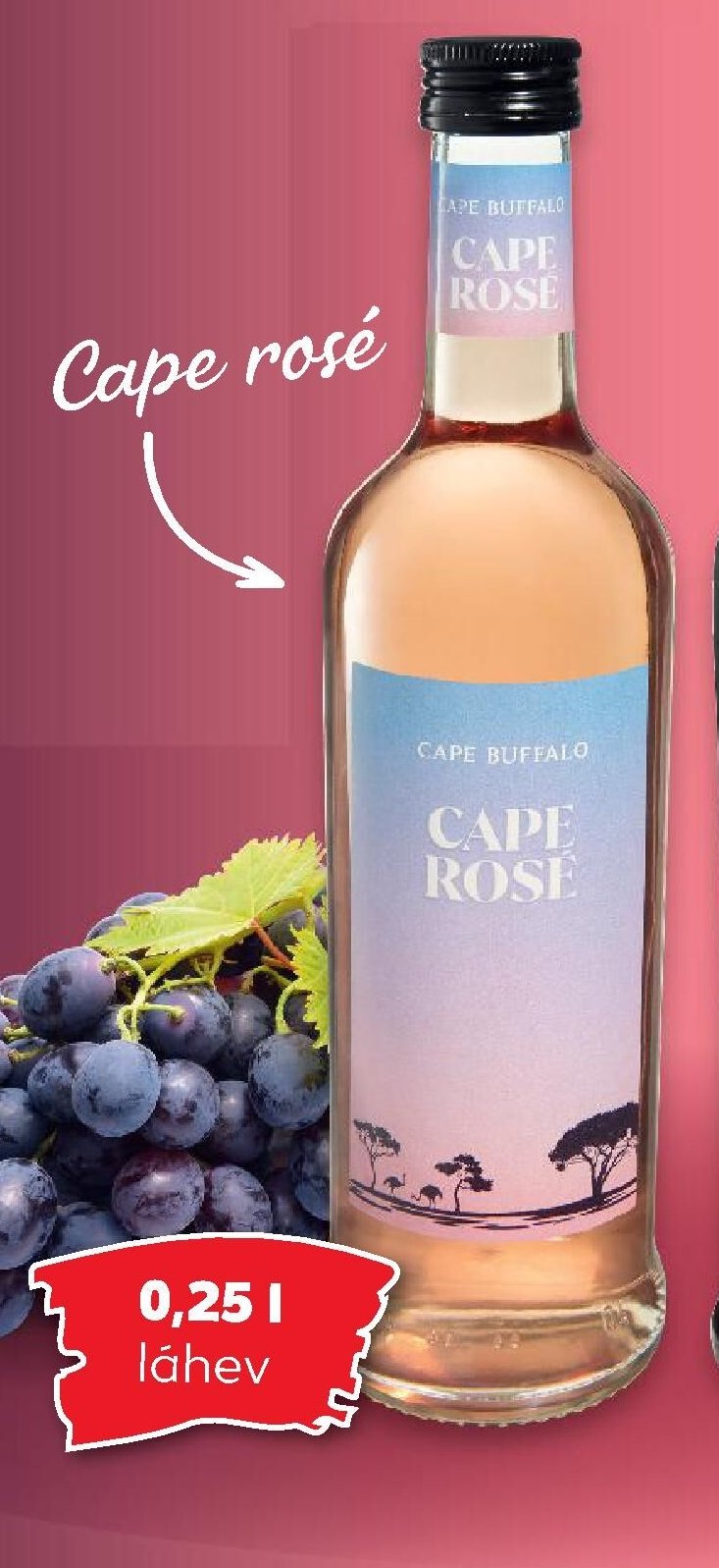 Cape Buffalo Cape rosé