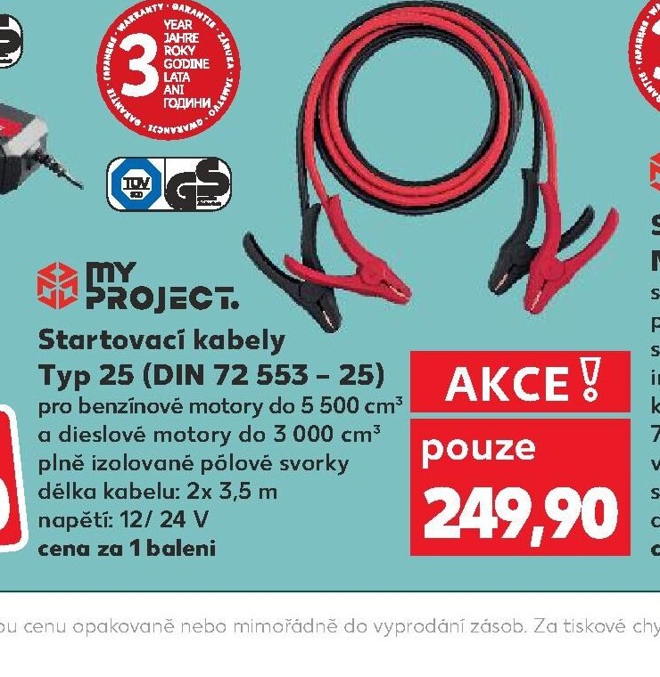 Startovací kabely