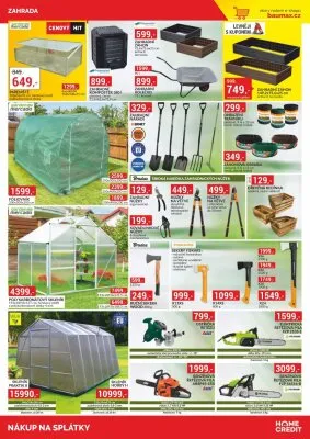 akční leták bauMax 1.3.2025-31.3.2025