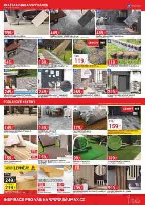 akční leták bauMax 1.3.2025-31.3.2025