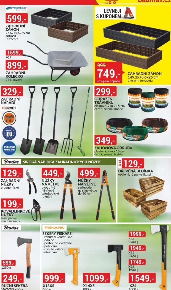 ZAHRADA – RUČNÍ NÁŘADÍ