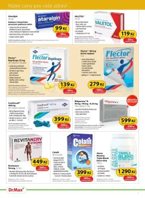 akční leták Dr. Max 1.3.2025-31.3.2025