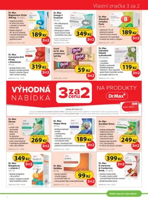 akční leták Dr. Max 1.3.2025-31.3.2025