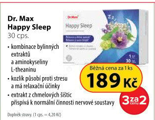 Doplněk stravy Happy Sleep Dr.Max