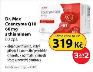 Dr. Max Coenzyme Q10 60 mg 60 kapslí