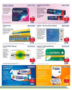 akční leták BENU Lékárna 1.3.2025-31.3.2025