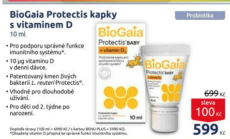Kapky pro děti ProTectis BioGaia