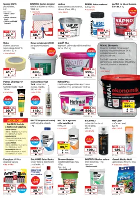 akční leták Barvy a laky drogerie 1.3.2025-21.3.2025