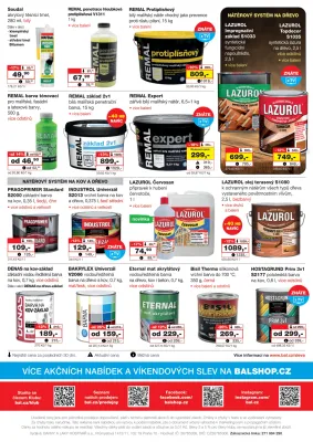 akční leták Barvy a laky drogerie 1.3.2025-21.3.2025