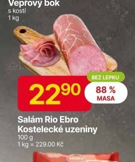 Salám Rio Ebro Kostelecké uzeniny