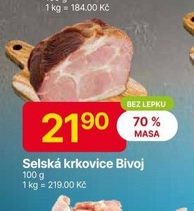 Selská krkovice Bivoj